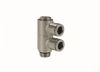 R53 BSPPM Push - In Double Swivel Elbow Hex Wrench